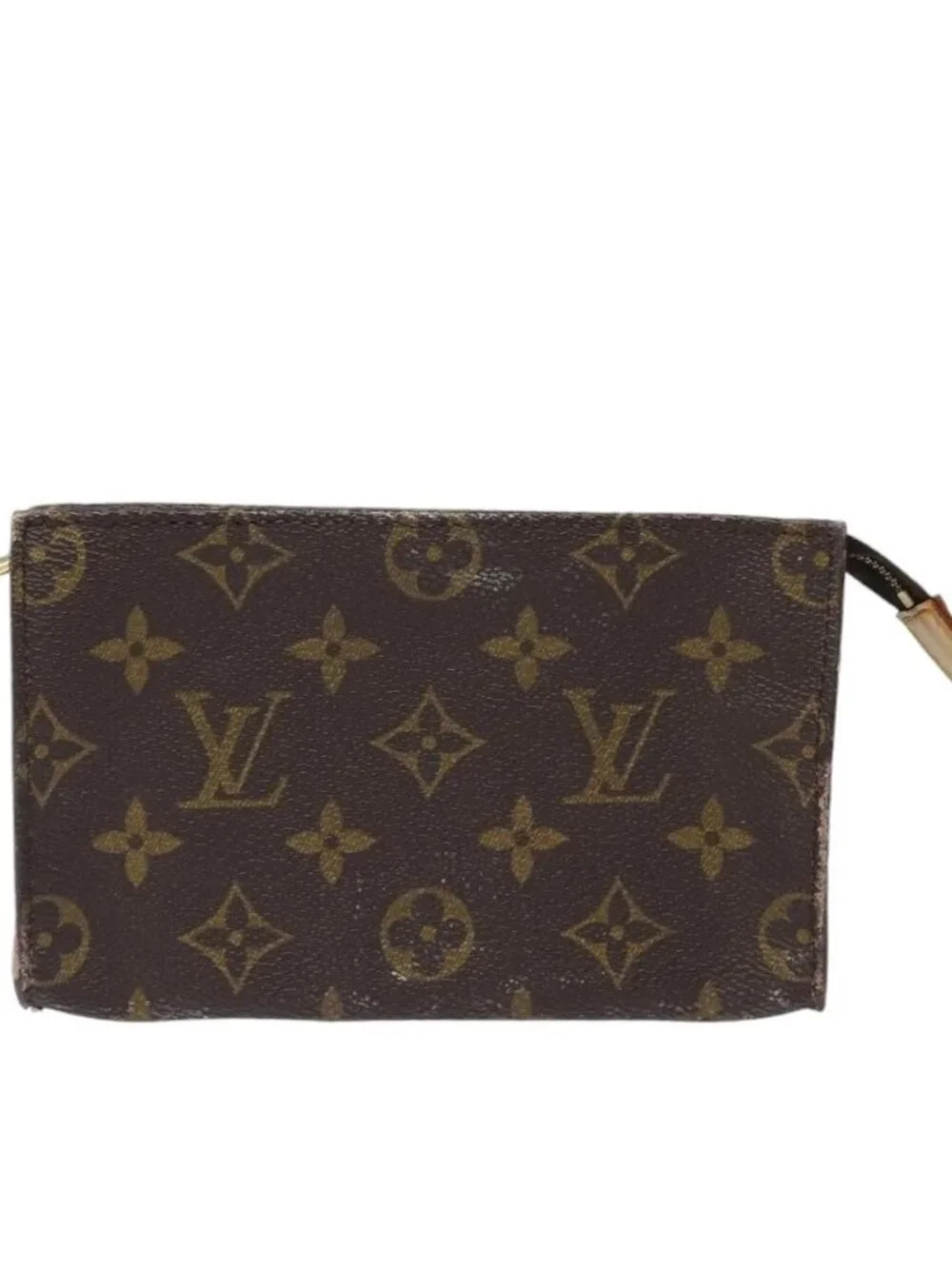 LOUIS VUITTON Monogram Bucket PM Accessory Pouch LV Auth
